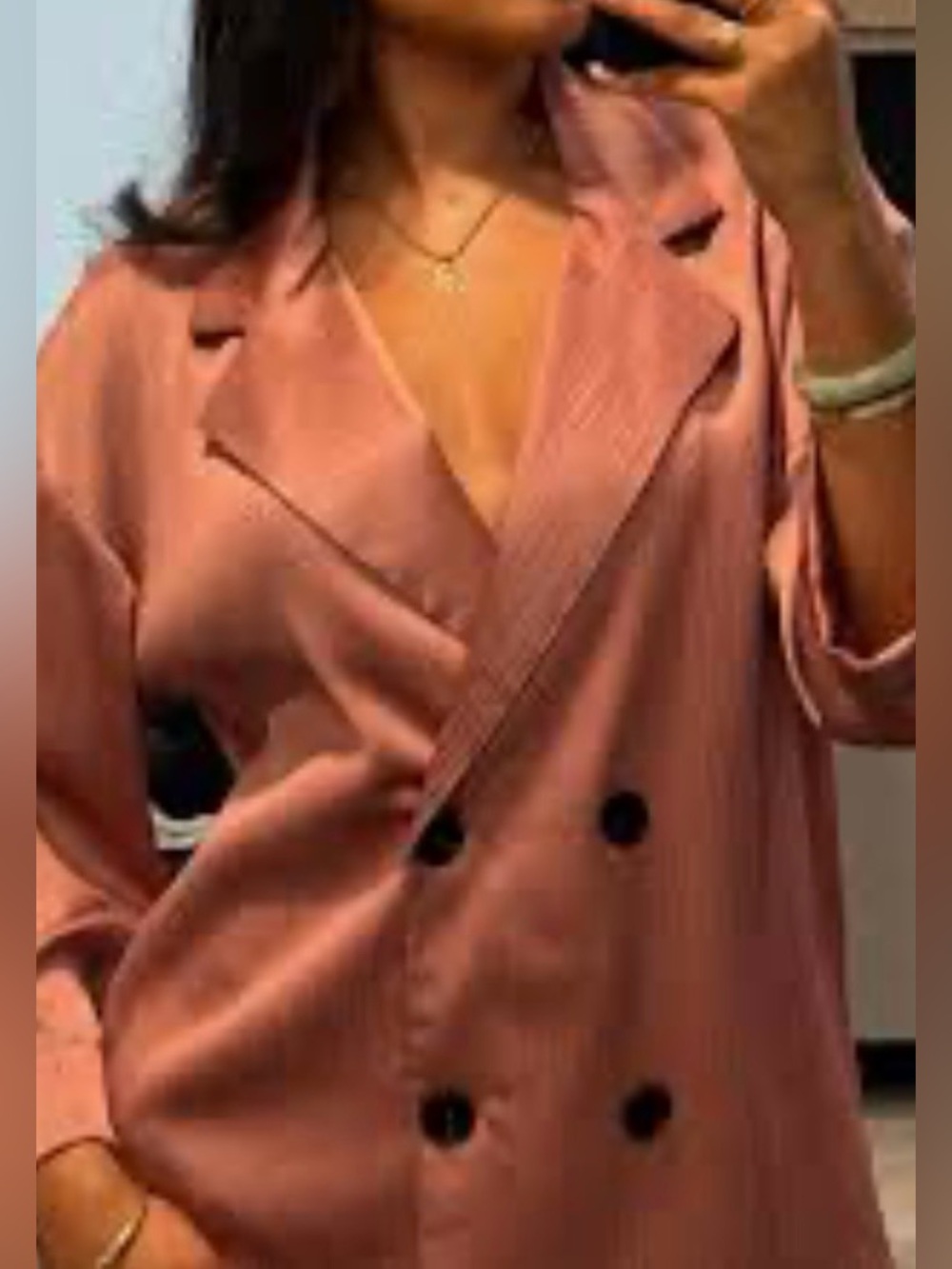 Zara double breasted blazer “Blogger Fav” - Picture 3 of 6